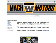 Tablet Screenshot of mach4motors.com